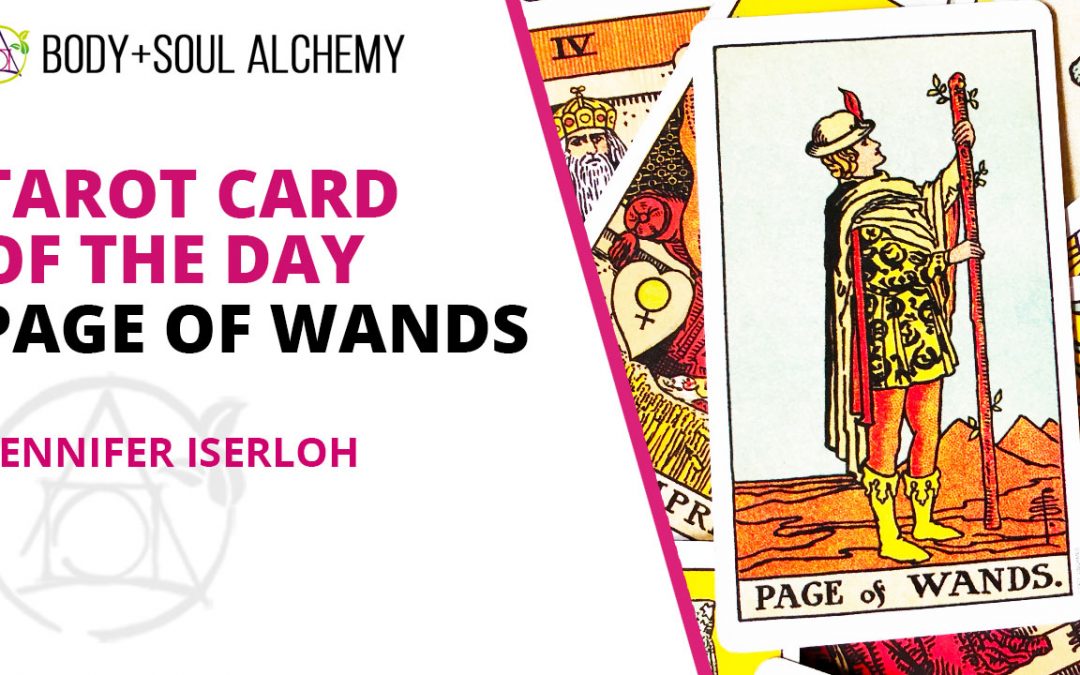 Tarot Card Of The Day – Page of Wands
